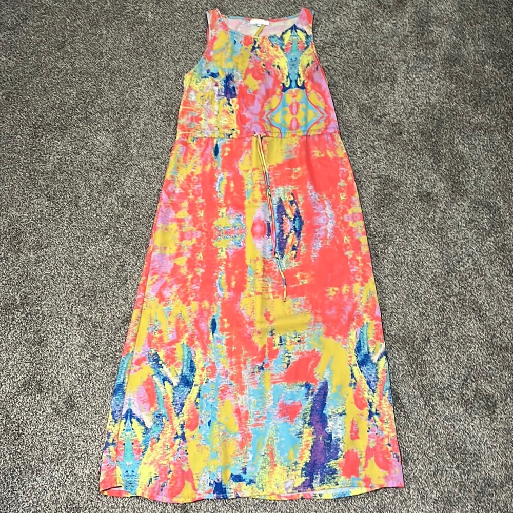 Multicolor maxi dress - Size S